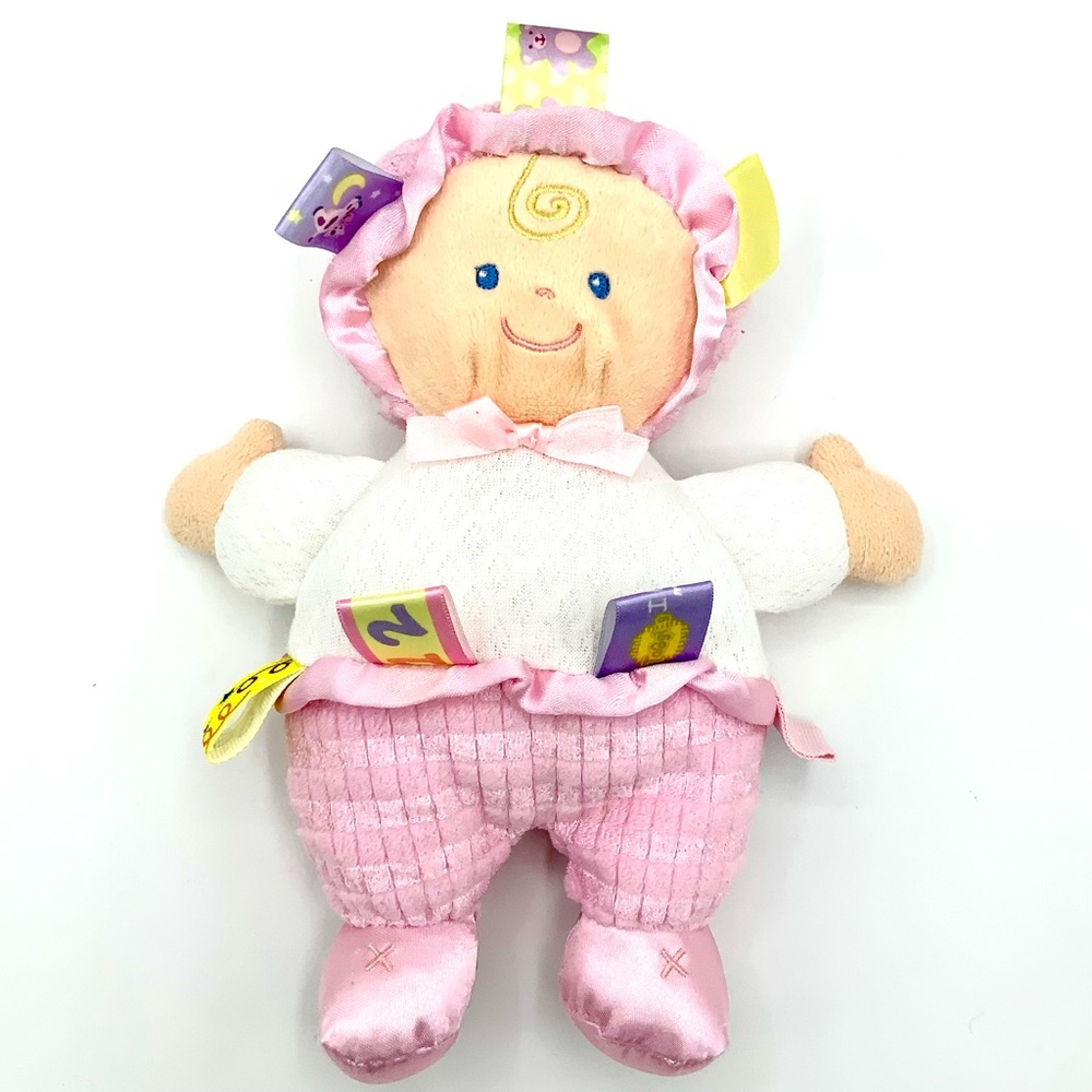 Mary Meyer Taggies My First Doll 8 Inch Plush Stuffed Animal Baby Toy Soothing